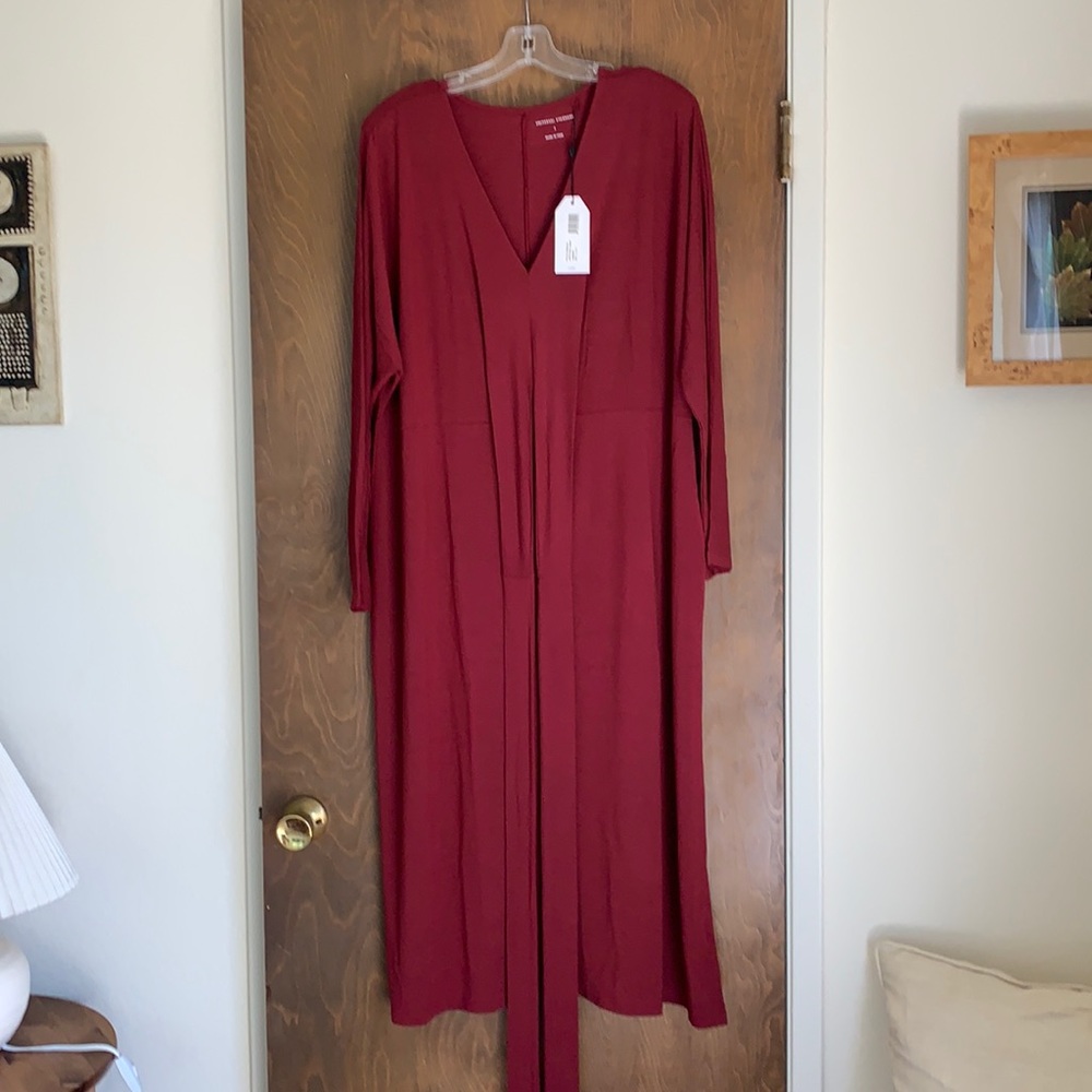 Universal Standard Popover Tie Front Dress